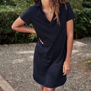 Frank & Eileen Women's Lauren Polo Black Size‎ Large Dress Classic Clean Beauty